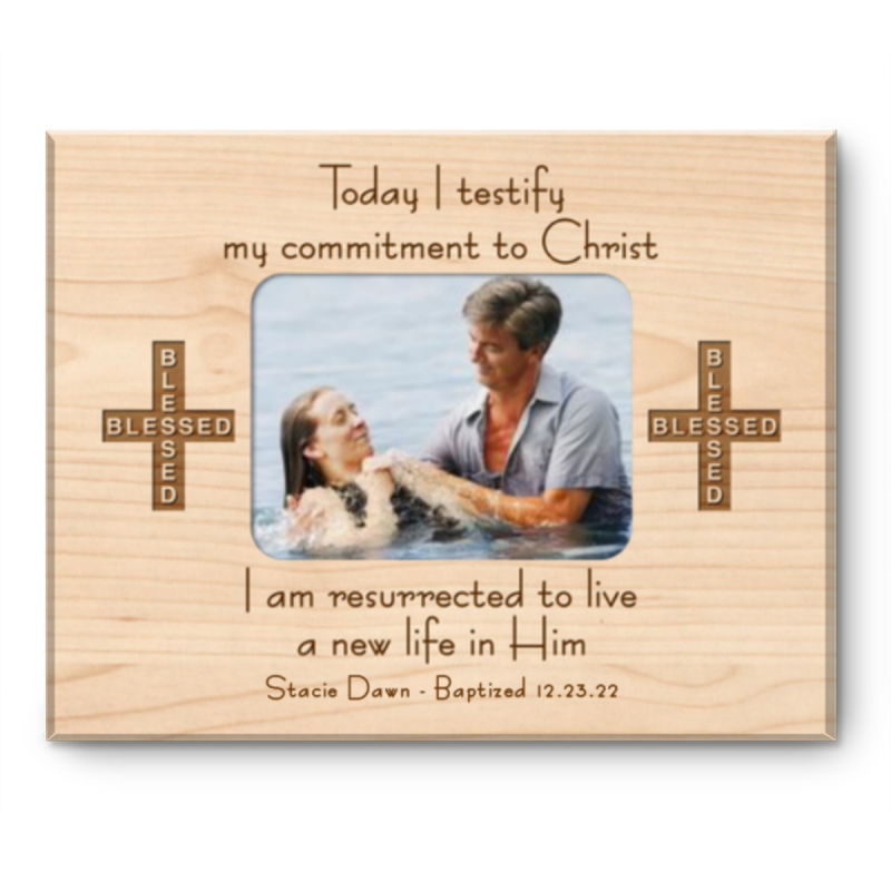 Adult Baptism Gift, Teen Baptism Gift, I Have Decided To Follow Jesus Canvas, Born Again, I left It In The Water, Accepting Christ Custom Print