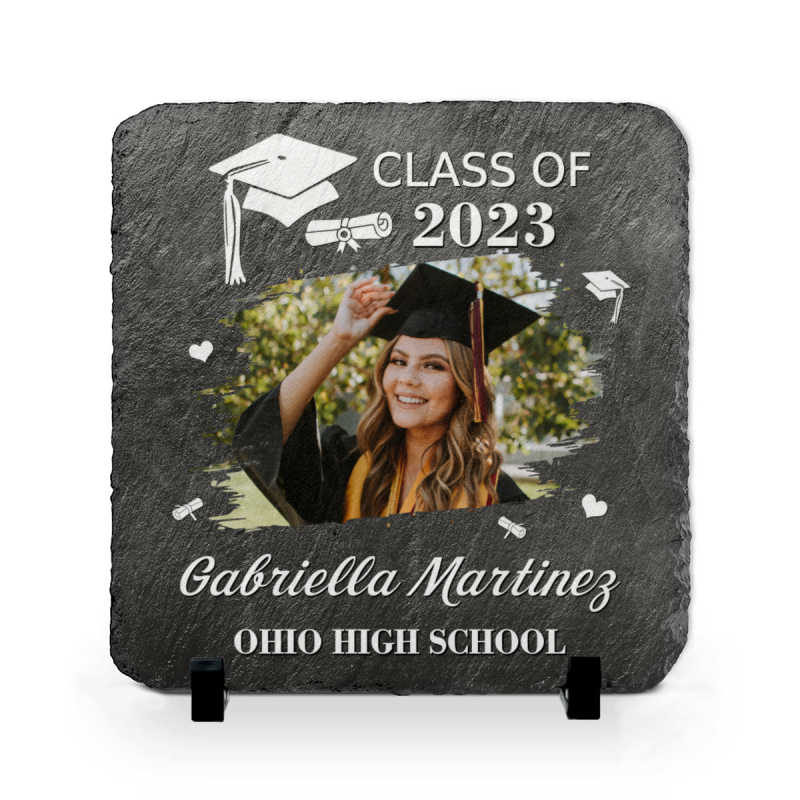 Graduation Slate, Personalized Graduation Picture Frame
