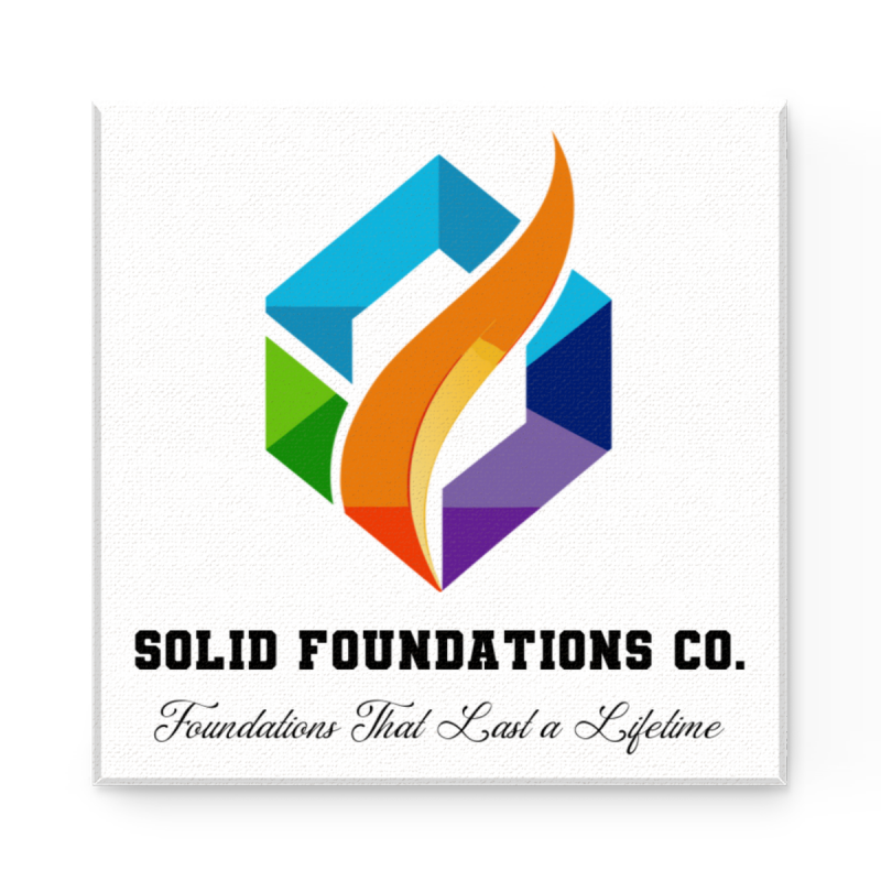 Logo on Canvas, Personalized Business Name Sign, Unique Branding Decor, Business Wall Art, Office Wall Art Canvas