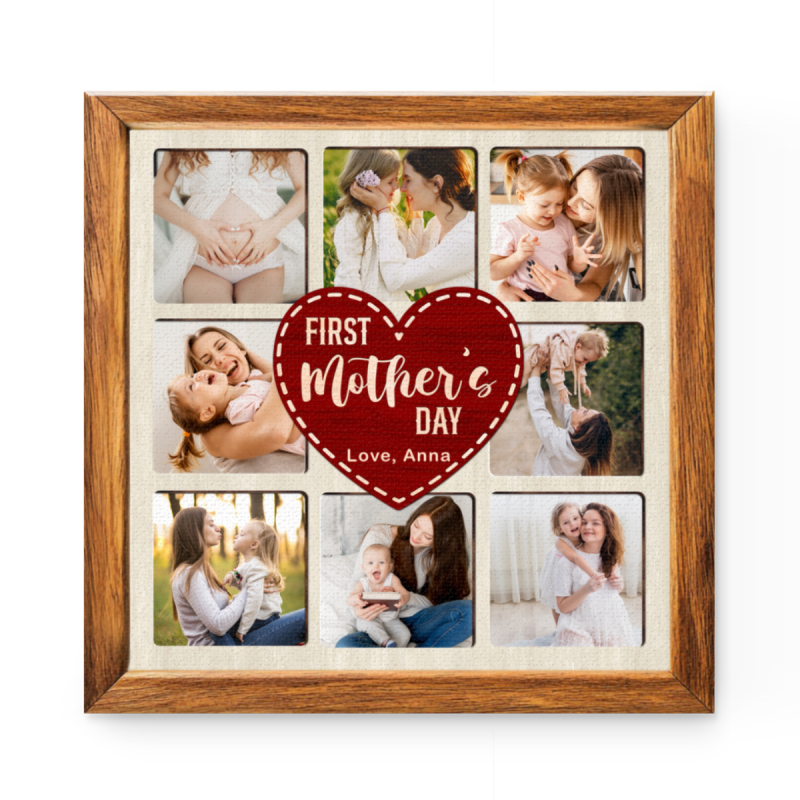 Personalized First Mom Gift, First Mother's Day Gift, Gift For New Mom, Gift For Wife's First Mother's Day
