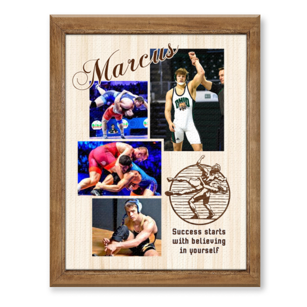 22nd Wedding Anniversary Gift, 22nd Anniversary Photo Collage Canvas Print