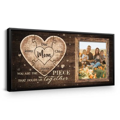 Personalized Photo Gifts For Mom, Mother’s Day Picture Gift For Mom, Customized Gift For Mother’s Day, Gift For Mom, Mothers Day Canvas