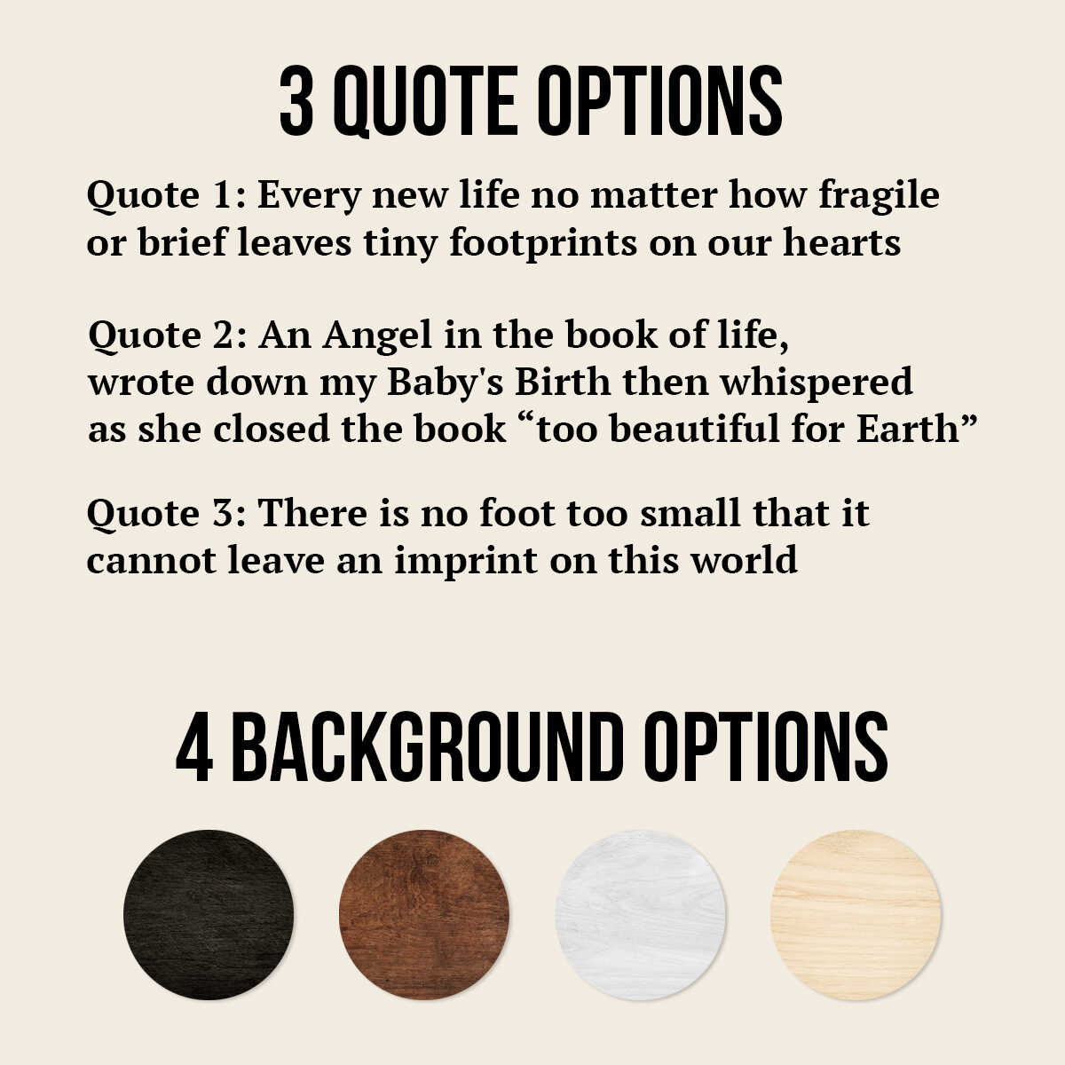 Custom Miscarriage Sympathy Gift, Remembrance Gift for Loss of A Child, Personalized Baby Loss Easel Back Canvas 8 Custom Miscarriage Sympathy Gift, Remembrance Gift for Loss of A Child, Personalized Baby Loss Easel Back Canvas