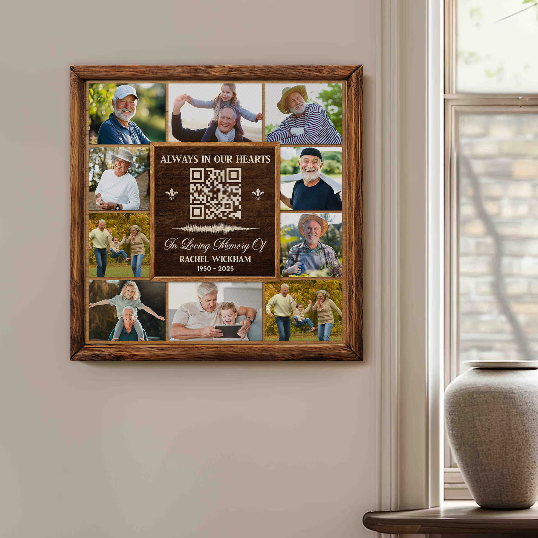 Voice Recording Gift, Memorial Voicemail Gift, QR Code Gift, Voicemail Gift Loss of Mother Gift, Father Memorial Gifts 1 Voice Recording Gift, Memorial Voicemail Gift, QR Code Gift, Voicemail Gift Loss of Mother Gift, Father Memorial Gifts