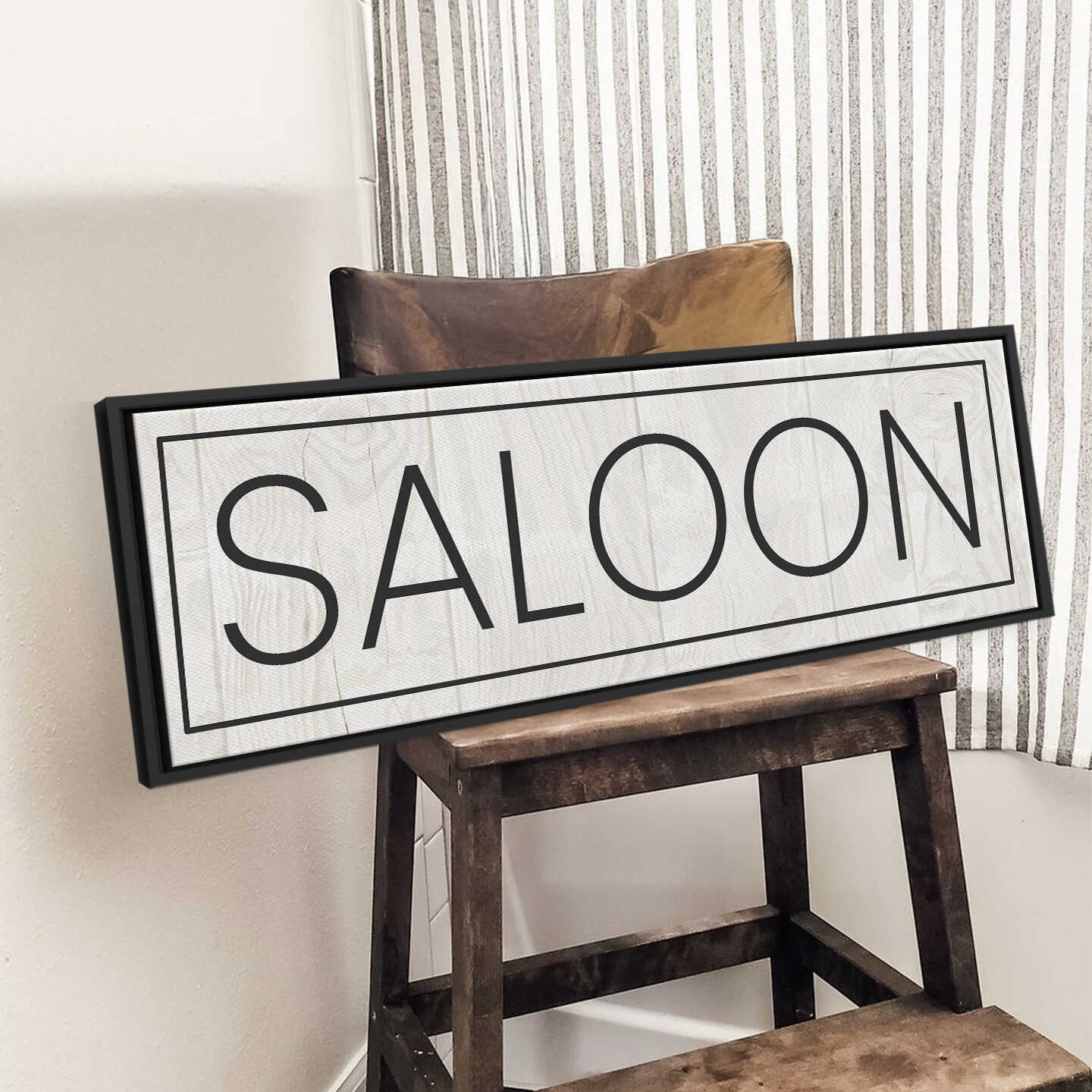Wild West Saloon Bar Sign