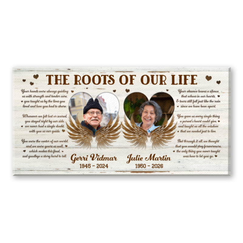 Loss of Parents Sympathy Gifts, Personalized Memorial Gift for Parents, Bereavement Keepsake, Memorial Gift for Loss of Parents