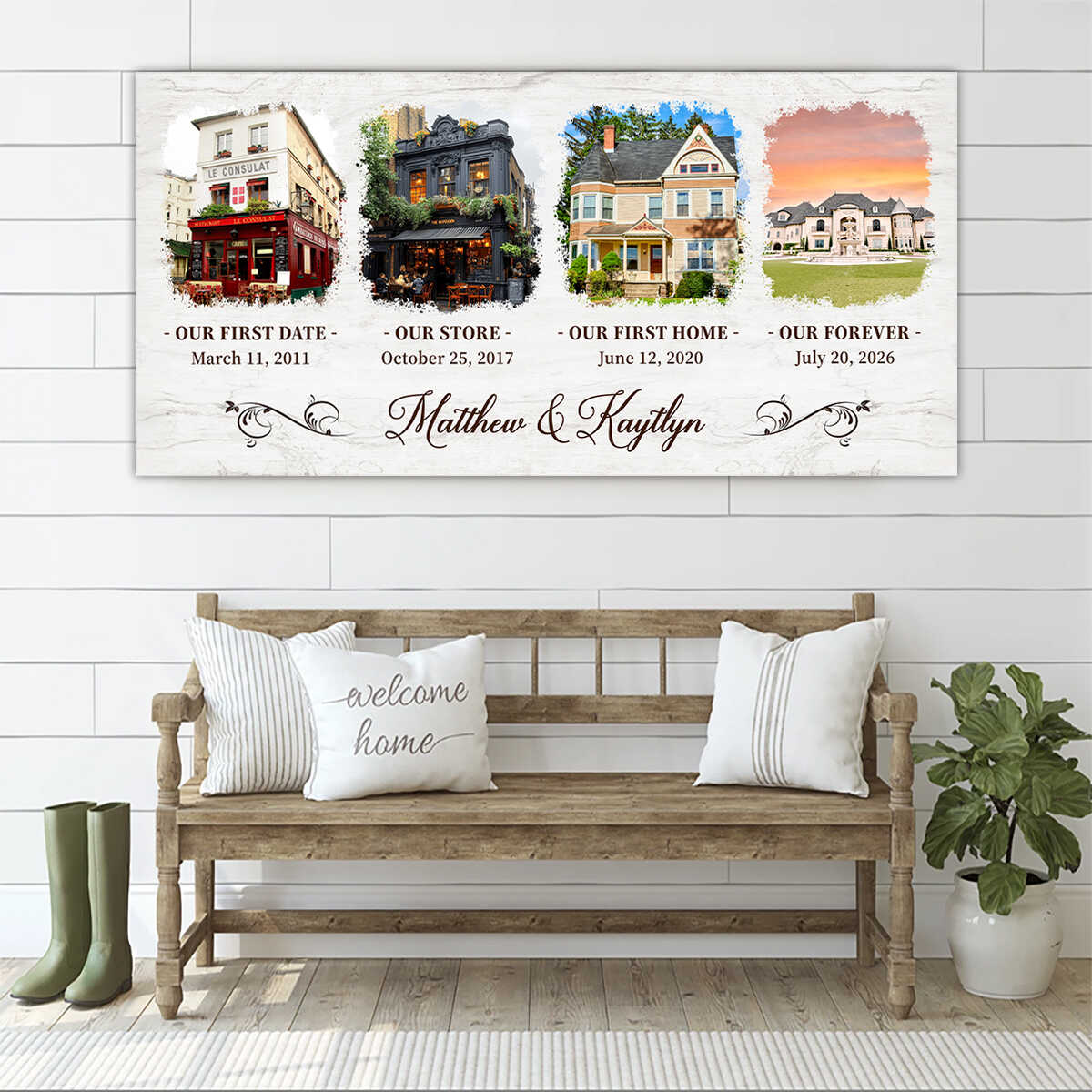 Custom Love Story Photo Gift Ideas, Personalized Wedding Gift, Custom Anniversary Gift, Unique Gift for Couples, Gift For Wife