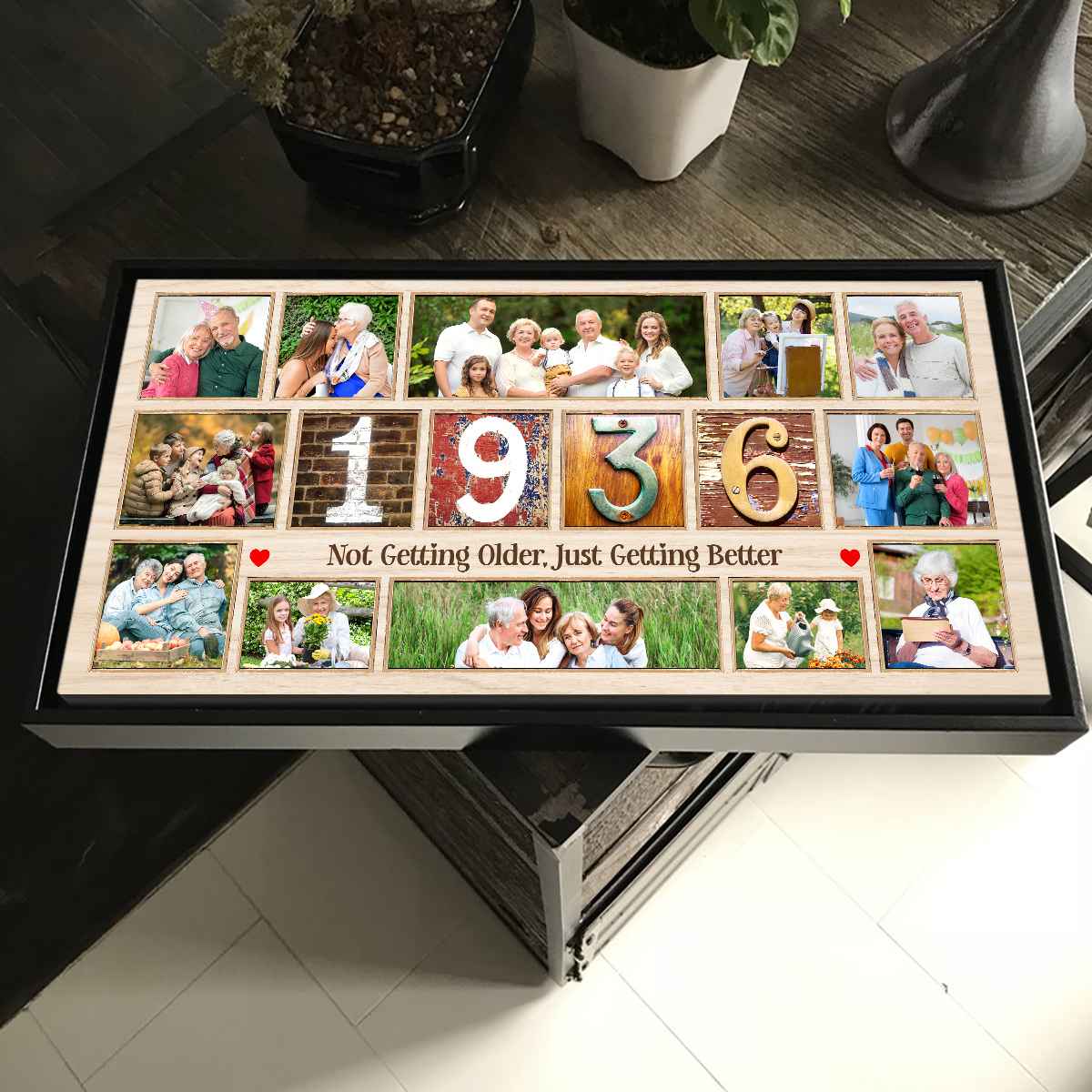 90th Birthday Photo Collage Canvas, Milestone Birthday Gift for Grandma, Personalized Gift for Grandparents, Year of Birth1936 Photo Art 1 95th Birthday Gift for Grandma, Born In 1931 Canvas, 95 Years Of Love Family Canvas, Family Memories Canvas, 95 Birthday Gift Ideas