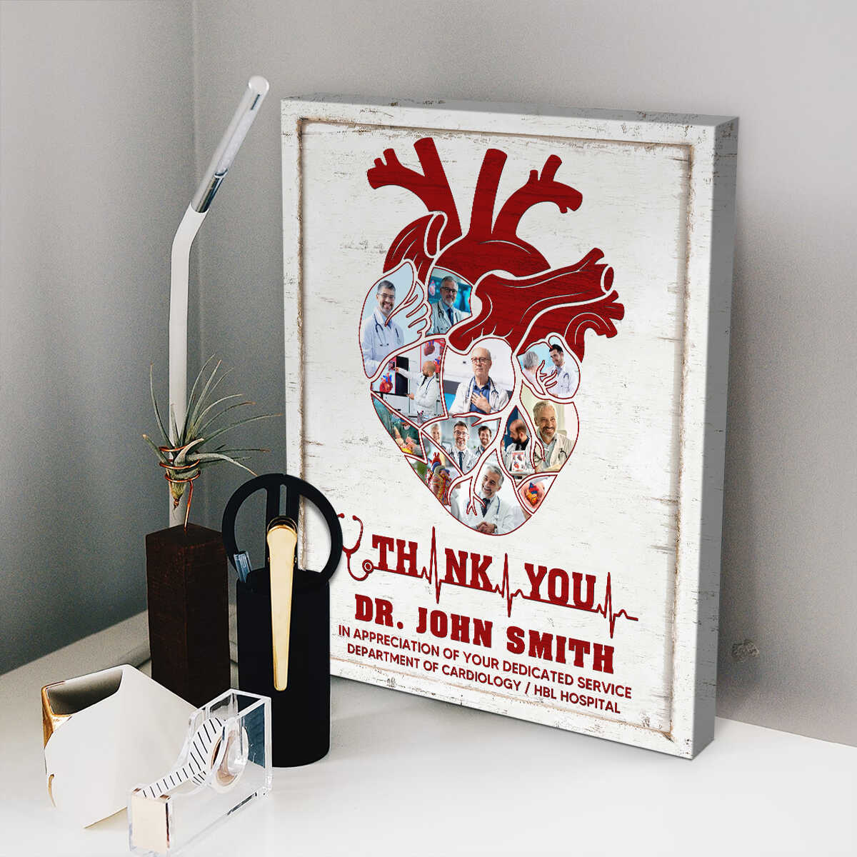 Cardiologist Thank You Gift, Personalized Heart Doctor Retirement Present, Cardiology Doctor Promotion Gift, Medical Student Graduation
