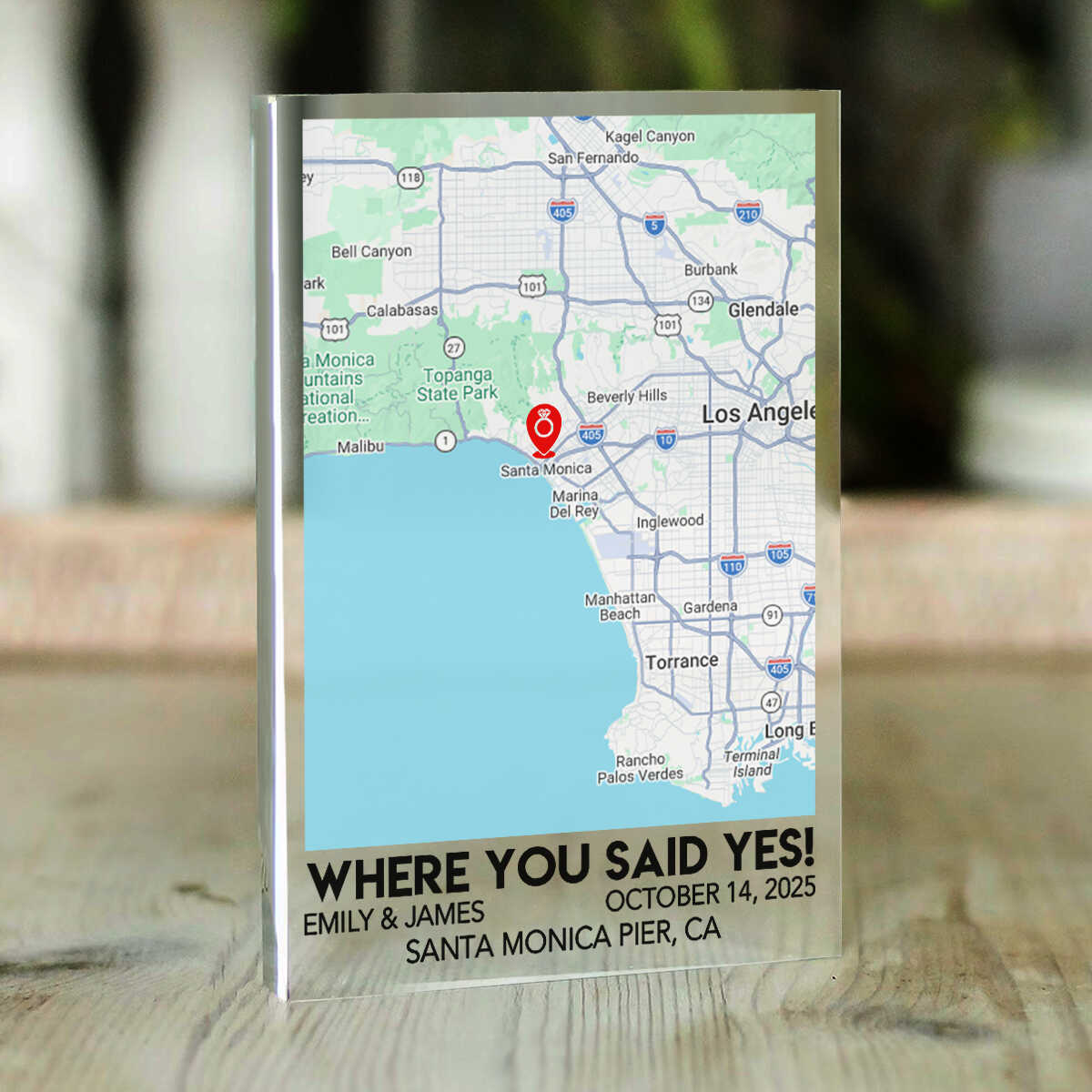Custom Proposal Map Acrylic Block, Where It All Began Engagement Gift, Where You Said Yes Acrylic Block, Custom Location Map for Boyfriend, Gift for Groom Bride to Be 1 Custom Proposal Map Acrylic Block, Where It All Began Engagement Gift, Where You Said Yes Acrylic Block, Custom Location Map for Boyfriend, Gift for Groom Bride to Be