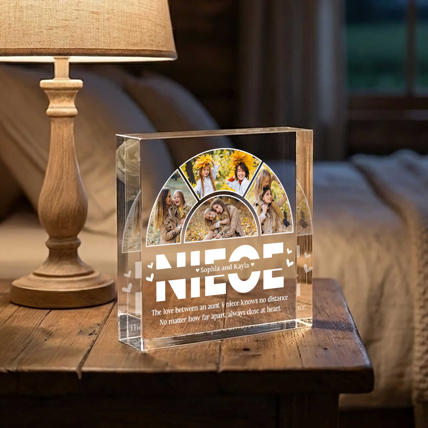 Personalized Niece Gift, Custom Acrylic Photo Block, Best Niece Ever Plaque, Niece Birthday Gift, Gift for Niece from Aunt Uncle 1 Personalized Niece Gift, Custom Acrylic Photo Block, Best Niece Ever Plaque, Niece Birthday Gift, Gift for Niece from Aunt Uncle