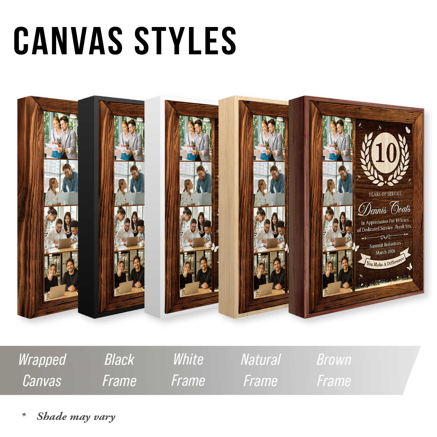 10 Year Work Anniversary Gift Award | Ten Years of Service Employee Recognition Appreciation Plaque Personalized Workiversary 1 10 Year Work Anniversary Gift Award | Ten Years of Service Employee Recognition Appreciation Plaque Personalized Workiversary