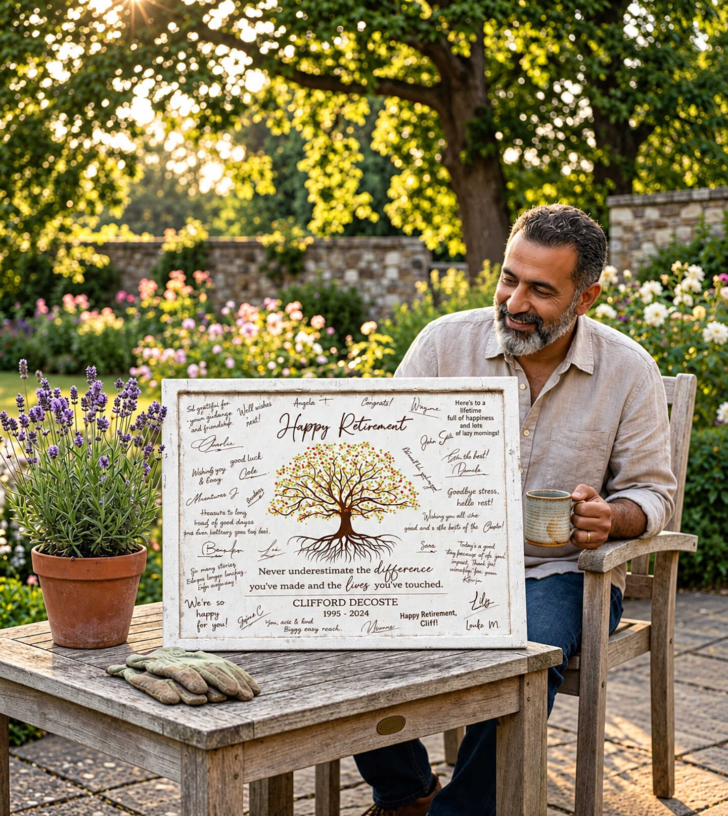 Personalized Retirement Gifts Guestbook from Stunning Gift Store