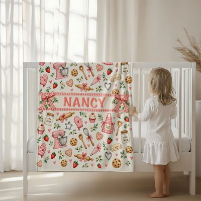 Personalized Farm Animal Blanket