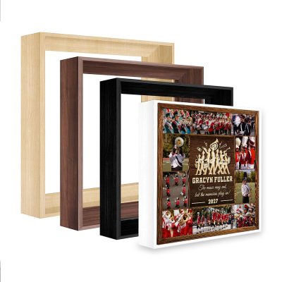 Personalized Marching Band Photo Collage Canvas Wall Art, Custom Senior Band Member Canvas Wall Art, Marching Band Gift, High School Band Senior Night Keepsake, Band Senior Gift